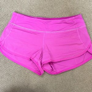 LuLu Lemon Speed Up Shorts